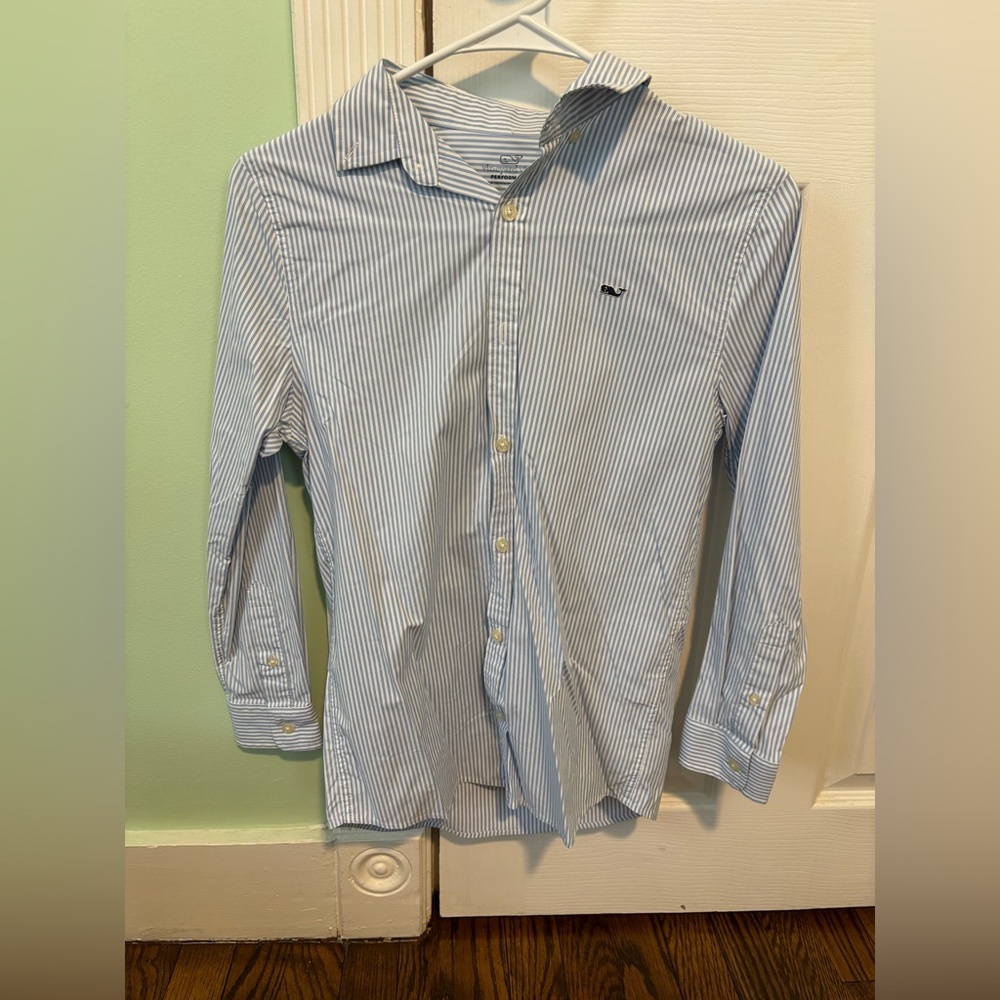 Boys Vineyard Vines Performance Button Up